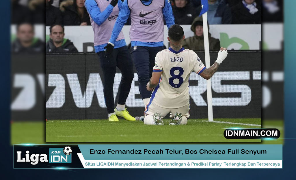 Enzo Fernandez Pecah Telur, Bos Chelsea Full Senyum