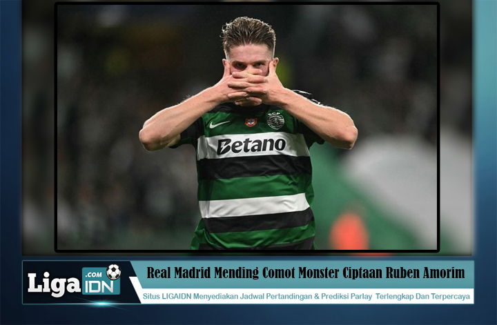 Real Madrid Mending Comot Monster Ciptaan Ruben Amorim