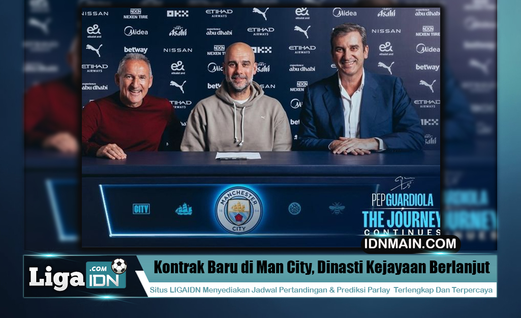 Kontrak Baru di Man City, Dinasti Kejayaan Berlanjut