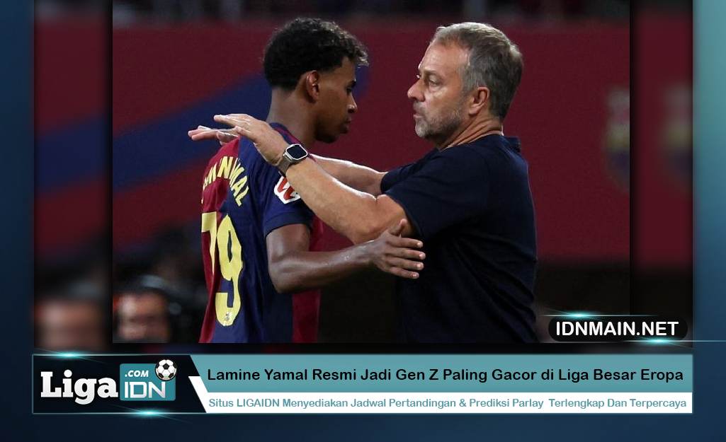 Lamine Yamal Resmi Jadi Gen Z Paling Gacor di Liga Besar Eropa