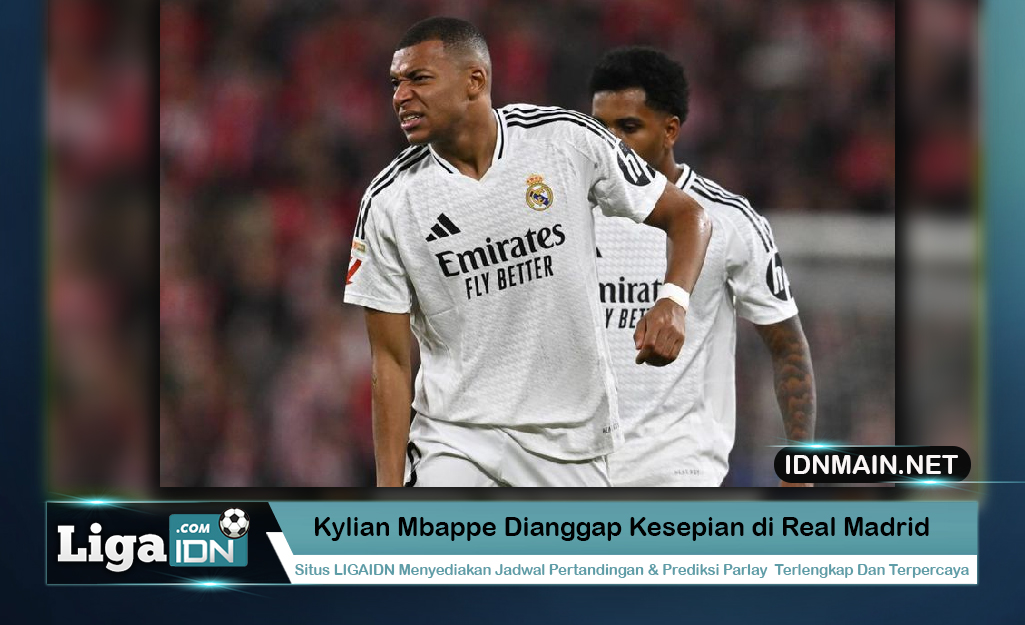 Kylian Mbappe Dianggap Kesepian di Real Madrid