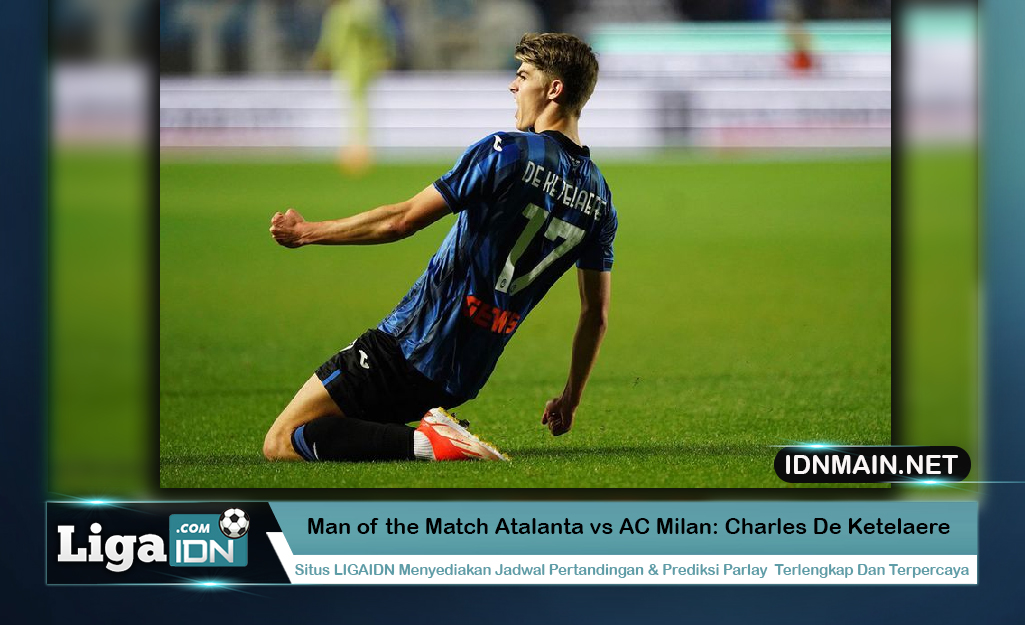 Man of the Match Atalanta vs AC Milan: Charles De Ketelaere