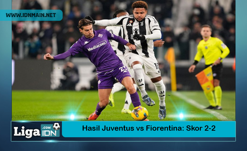 Hasil Juventus vs Fiorentina: Skor 2-2