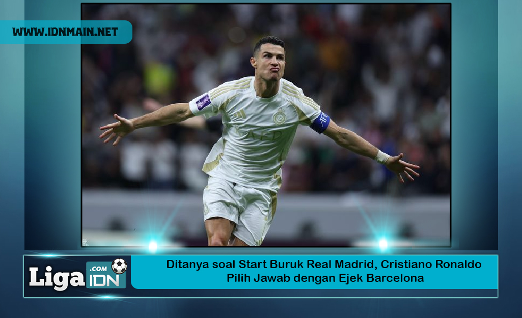 Ditanya soal Start Buruk Real Madrid, Cristiano Ronaldo Pilih Jawab dengan Ejek Barcelona