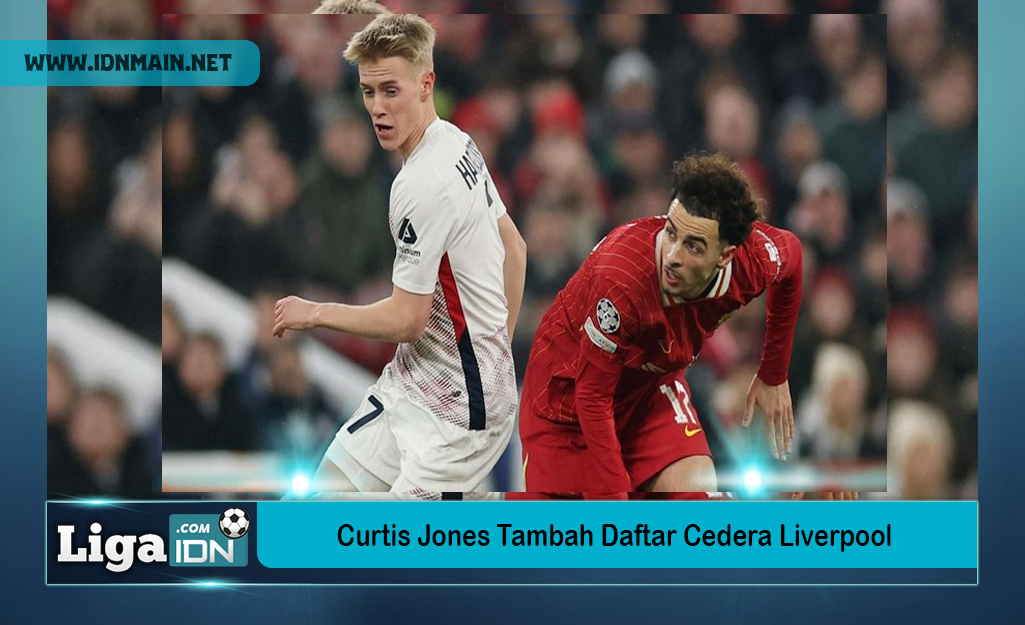 Curtis Jones Tambah Daftar Cedera Liverpool