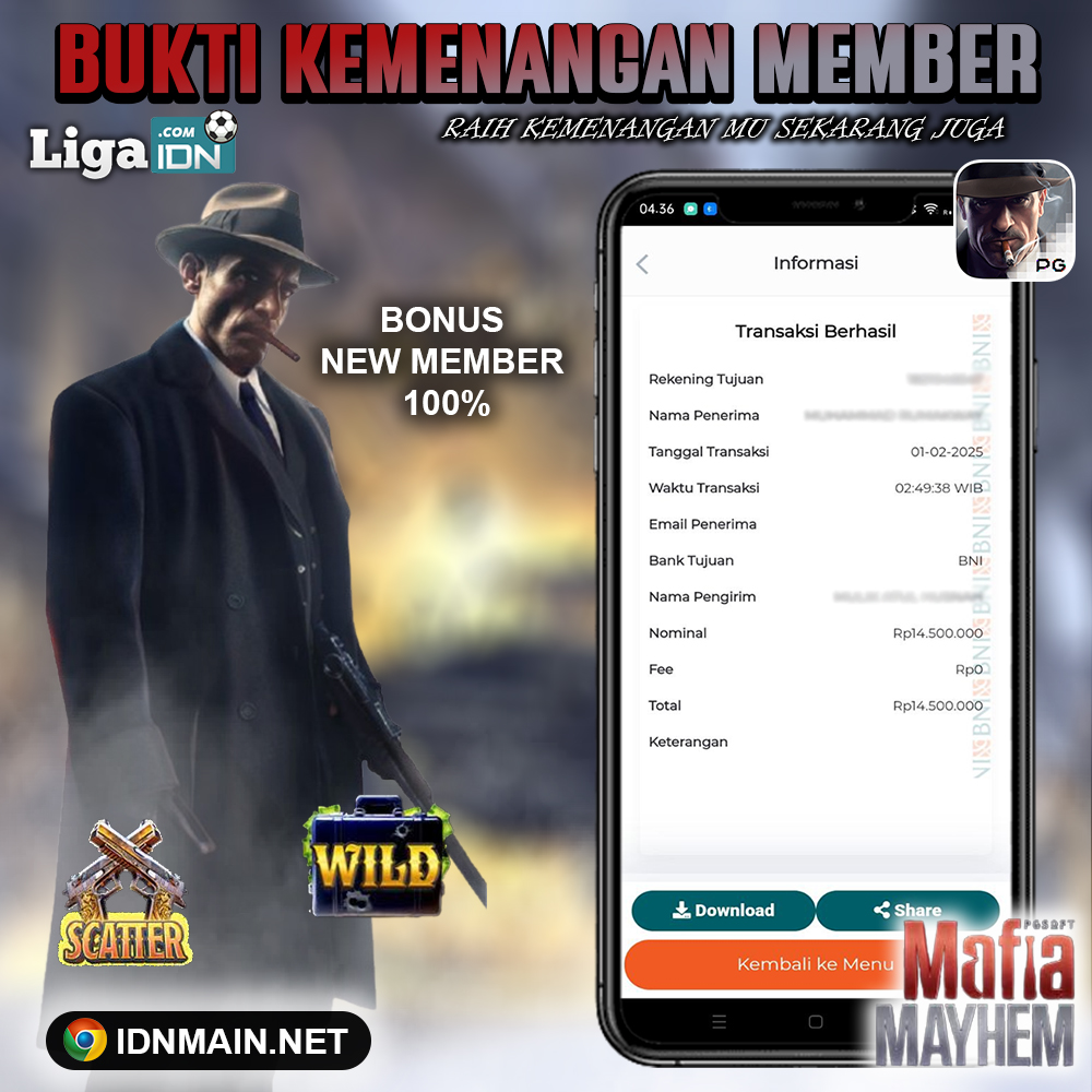 BUKTI KEMENANGAN 01 FEBRUARI 2025