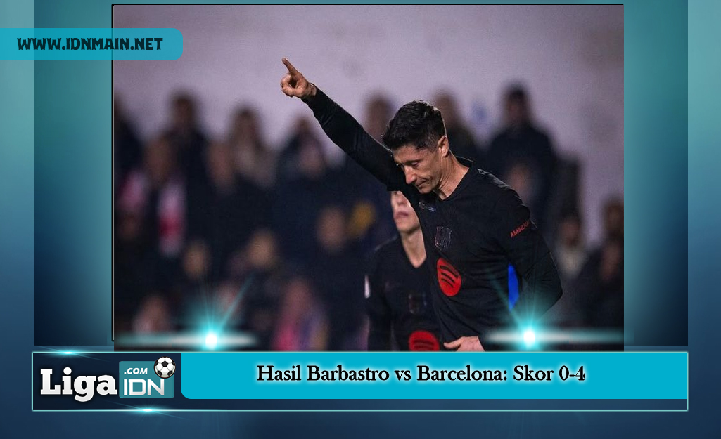 Hasil Barbastro vs Barcelona: Skor 0-4