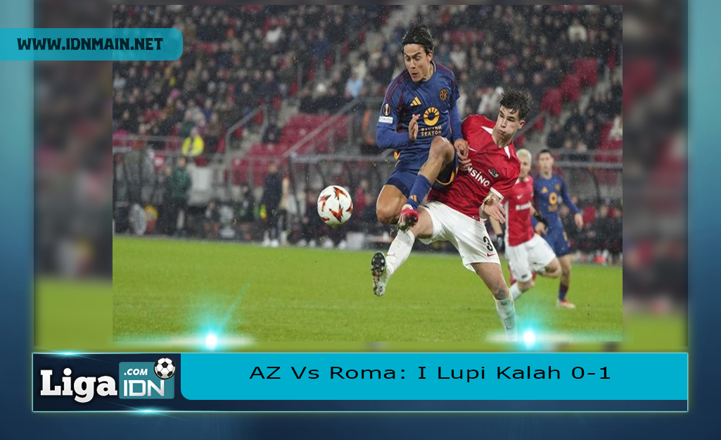 AZ Vs Roma: I Lupi Kalah 0-1