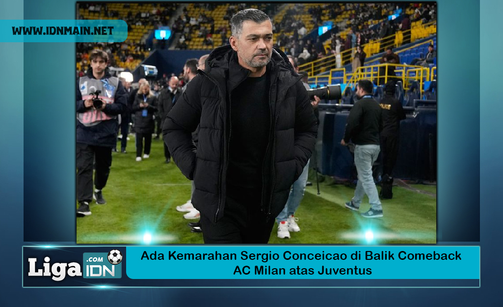 Ada Kemarahan Sergio Conceicao di Balik Comeback AC Milan atas Juventus