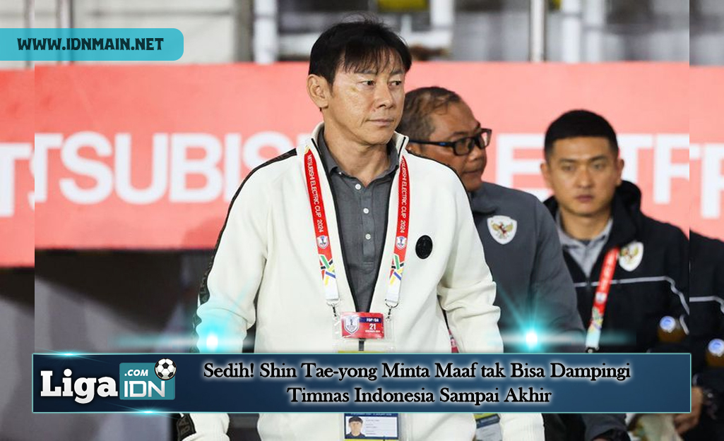 Sedih! Shin Tae-yong Minta Maaf tak Bisa Dampingi Timnas Indonesia Sampai Akhir