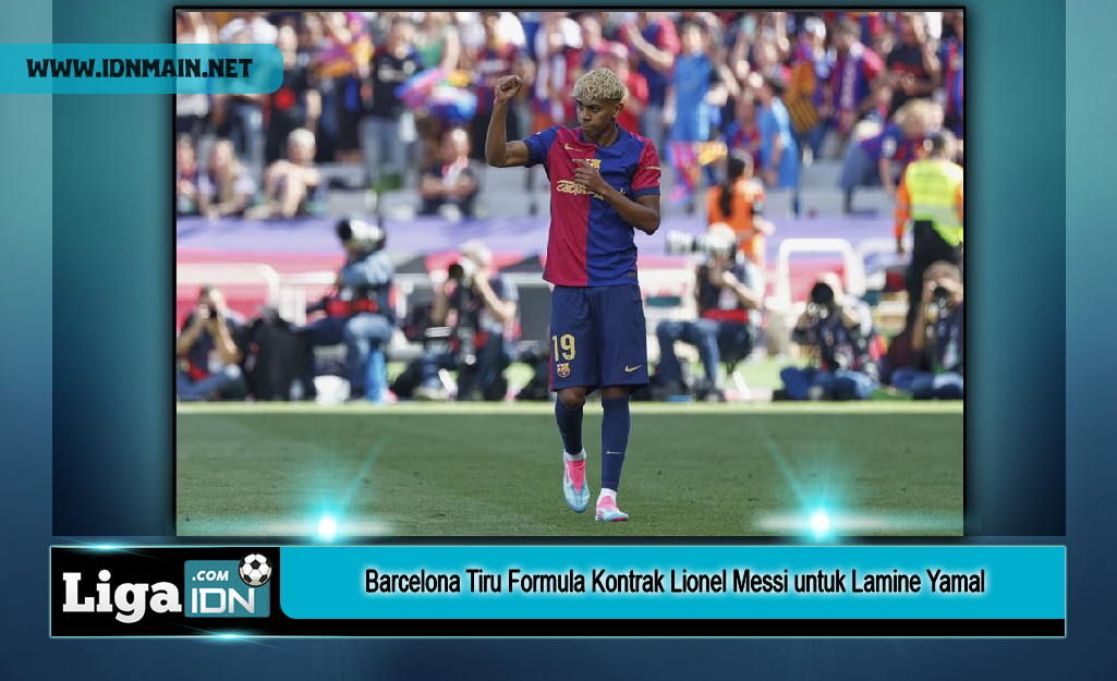 Barcelona Tiru Formula Kontrak Lionel Messi untuk Lamine Yamal