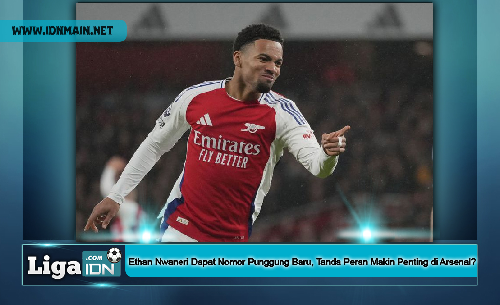 Ethan Nwaneri Dapat Nomor Punggung Baru, Tanda Peran Makin Penting di Arsenal?