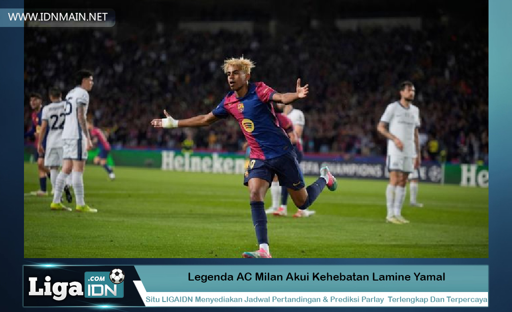 Legenda AC Milan Akui Kehebatan Lamine Yamal, Wonderkid Barcelona adalah Bocah Istimewa yang Tak Ada Bandingannya