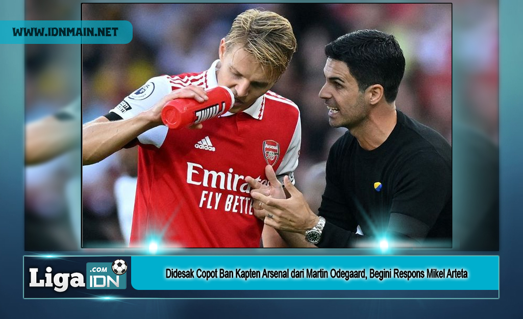 Didesak Copot Ban Kapten Arsenal dari Martin Odegaard, Begini Respons Mikel Arteta