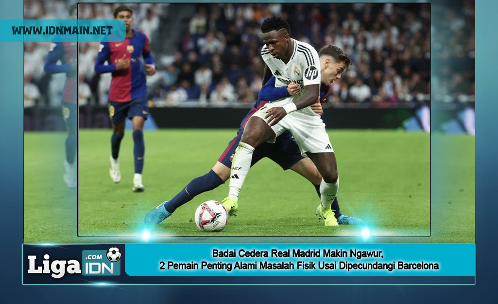 Badai Cedera Real Madrid Makin Ngawur, 2 Pemain Penting Alami Masalah Fisik Usai Dipecundangi Barcelona