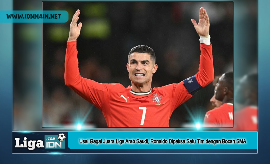 Usai Gagal Juara Liga Arab Saudi, Ronaldo Dipaksa Satu Tim dengan Bocah SMA