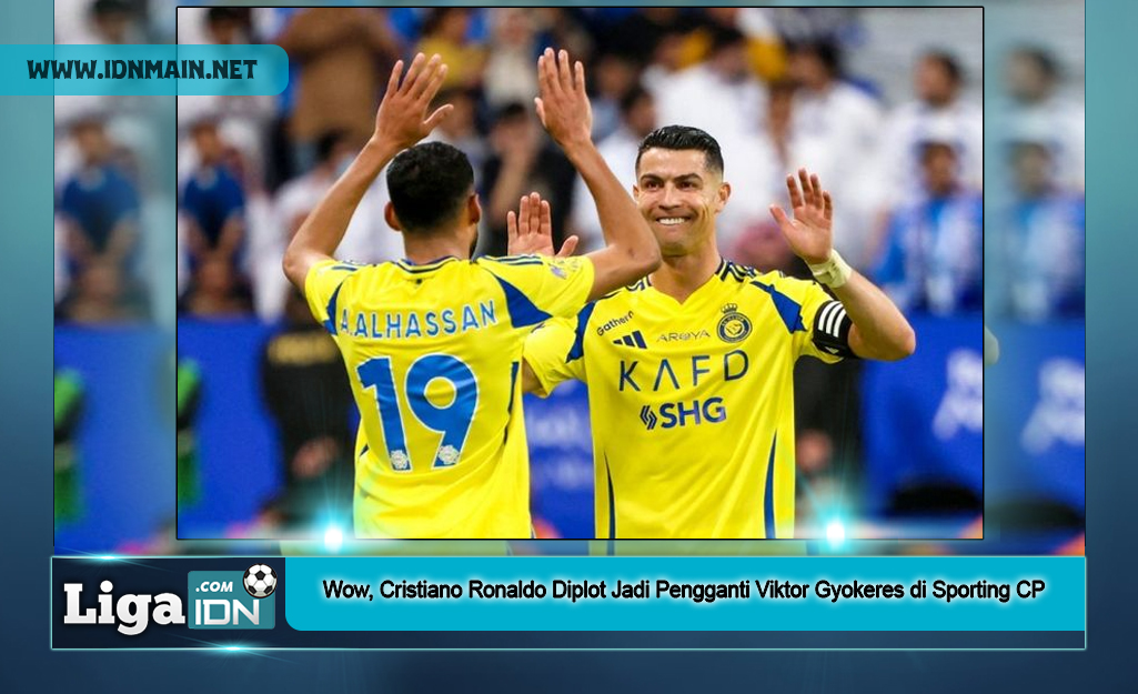 Wow, Cristiano Ronaldo Diplot Jadi Pengganti Viktor Gyokeres di Sporting CP