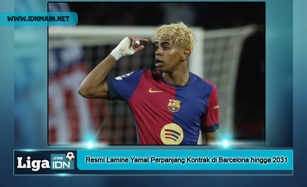 Resmi Lamine Yamal Perpanjang Kontrak di Barcelona hingga 2031