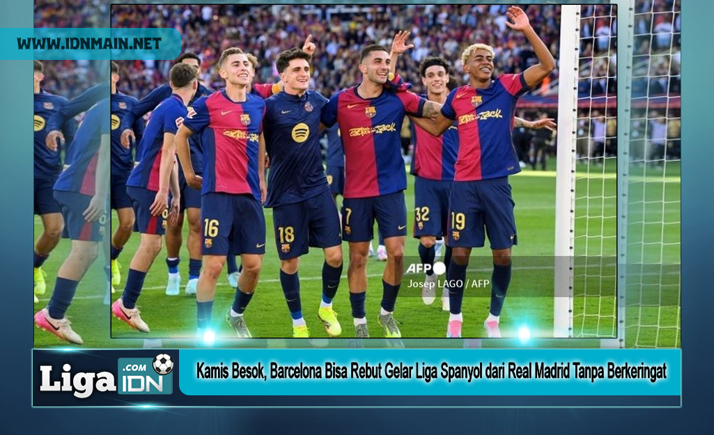 Kamis Besok, Barcelona Bisa Rebut Gelar Liga Spanyol dari Real Madrid Tanpa Berkeringat