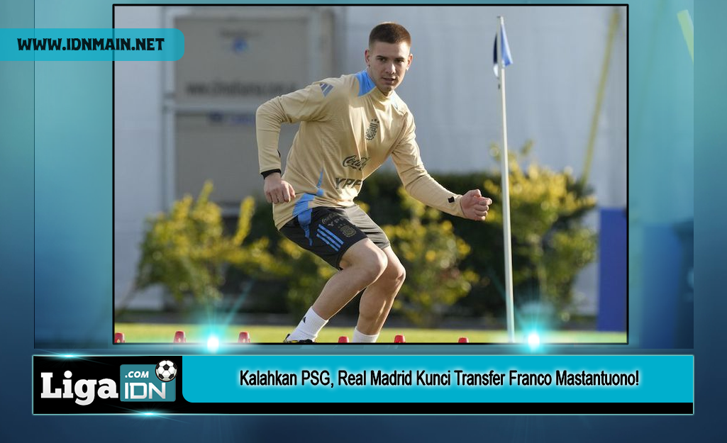 Kalahkan PSG, Real Madrid Kunci Transfer Franco Mastantuono!