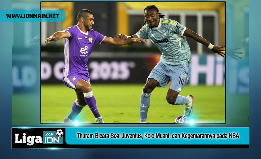 Thuram Bicara Soal Juventus, Kolo Muani, dan Kegemarannya pada NBA