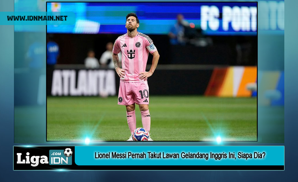 Lionel Messi Pernah Takut Lawan Gelandang Inggris Ini, Siapa Dia?
