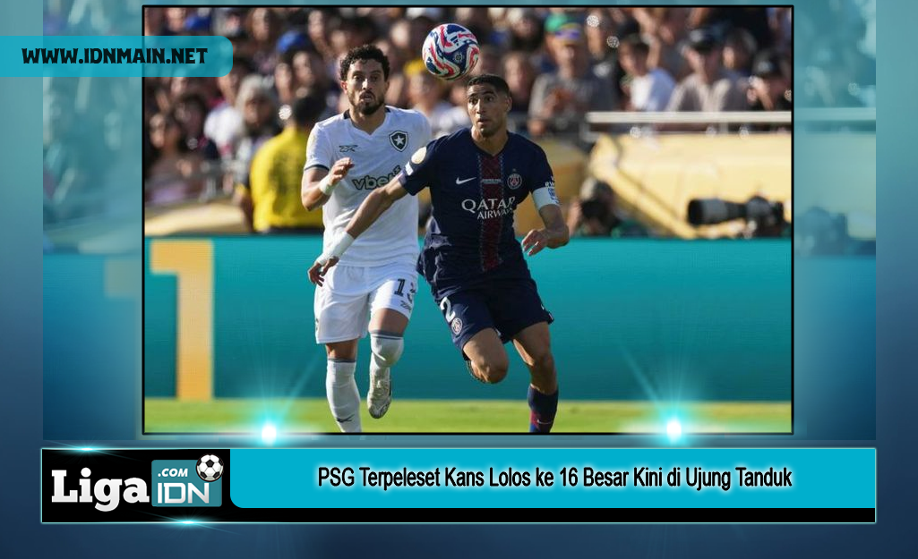 PSG Terpeleset Kans Lolos ke 16 Besar Kini di Ujung Tanduk