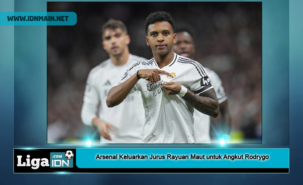 Arsenal Keluarkan Jurus Rayuan Maut untuk Angkut Rodrygo