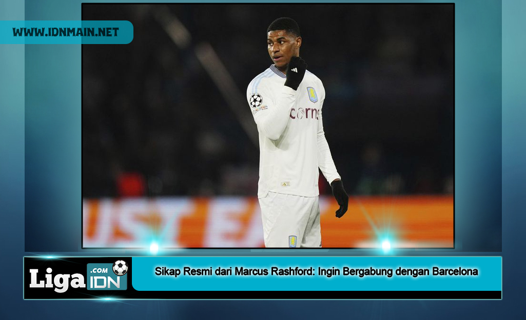 Sikap Resmi dari Marcus Rashford: Ingin Bergabung dengan Barcelona