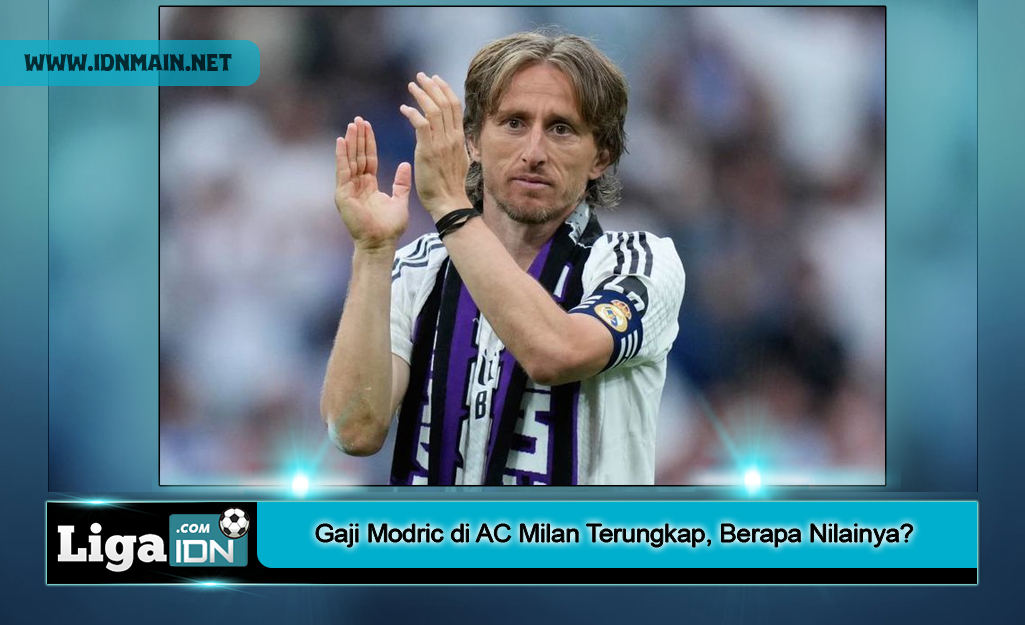 Gaji Modric di AC Milan Terungkap, Berapa Nilainya?