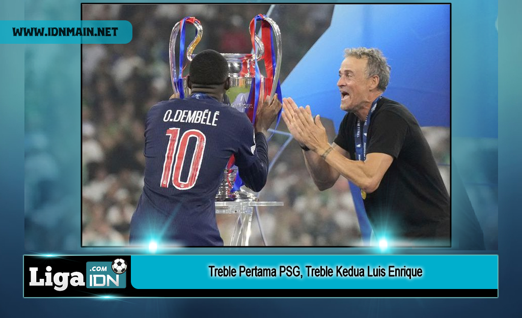 Treble Pertama PSG, Treble Kedua Luis Enrique