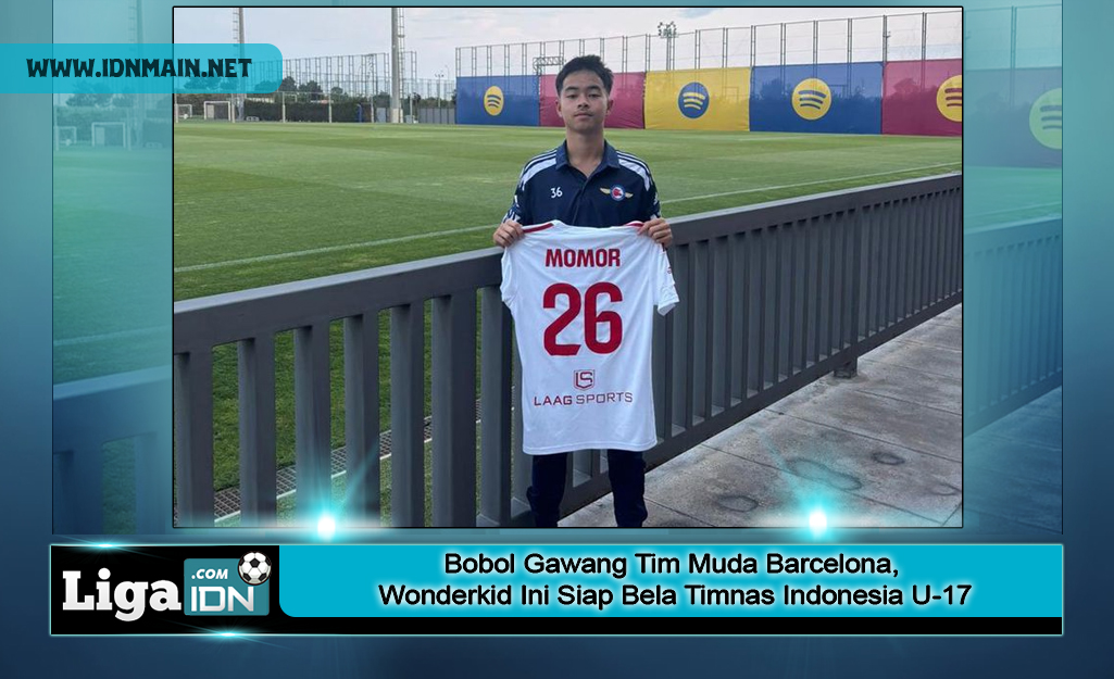 Bobol Gawang Tim Muda Barcelona, Wonderkid Ini Siap Bela Timnas Indonesia U-17