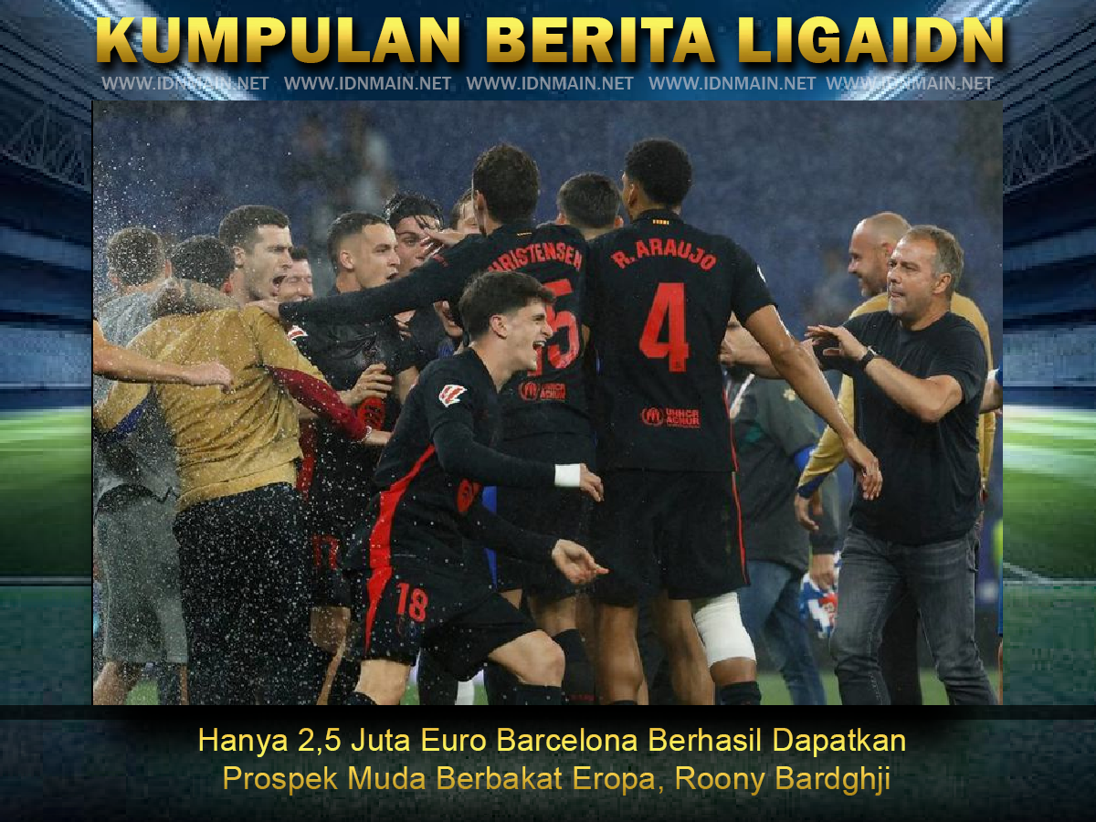 Hanya 2,5 Juta Euro Barcelona Berhasil Dapatkan Prospek Muda Berbakat Eropa, Roony Bardghji