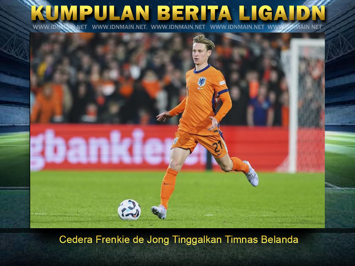 Cedera Frenkie de Jong Tinggalkan Timnas Belanda